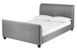 Collection - Enrique Grey - Bed frame - Kingsize